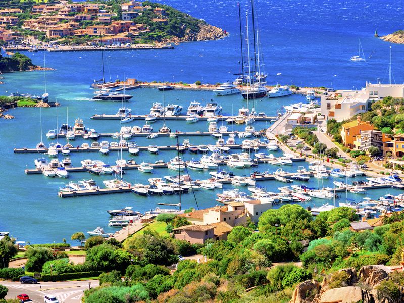 Włochy – marina Porto Cervo na Sardynii
