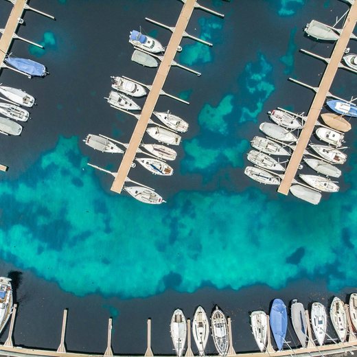 Marina z lotu ptaka