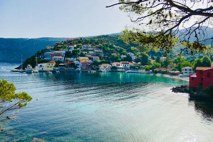 Kefalonia – zatoka i miasteczko Assos