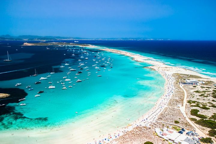 Formentera – plaża Ses Illetes i karaibska woda